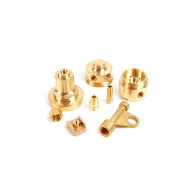 Polishing Precision Custom Screw Nut CNC Parts Machining Brass Metal Nut