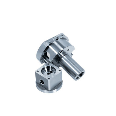 kopen Micro-bewerking van aluminium CNC-onderdelen Roestvrijstalen flensbus Zandstralen online manufacture