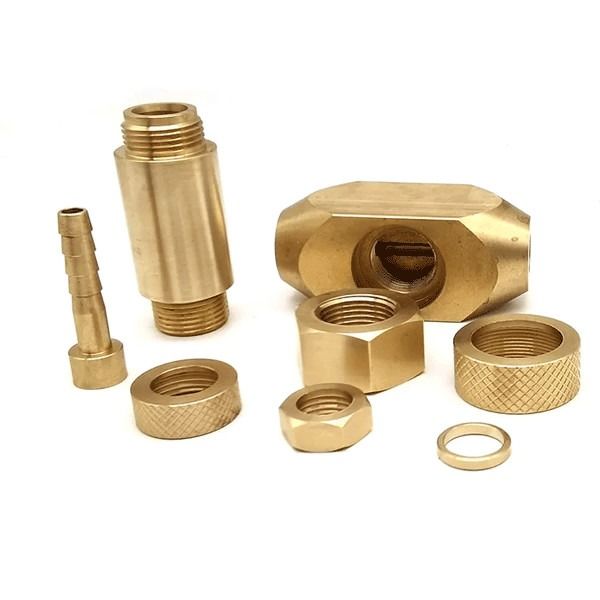 Medical Accessories Brass CNC Parts 5 Axis CNC Machining Services ISO9001