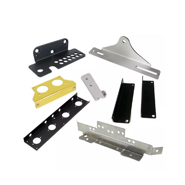 Aluminum Alloy Stamping Hardware U Shaped Custom Metal Brackets Cataphoresis