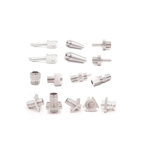 CNC Machining Service CNC Turning Parts Aluminum Threaded Pipe Fittings