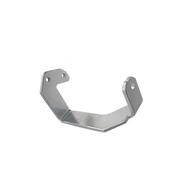 Silver Custom Sheet Metal Fabrication Bracket Vendor Laser Cutting Bending Welding Service Fatory
