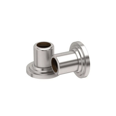 Micro Machining CNC Turning Parts Stainless Steel Flange Bushing Sleeve